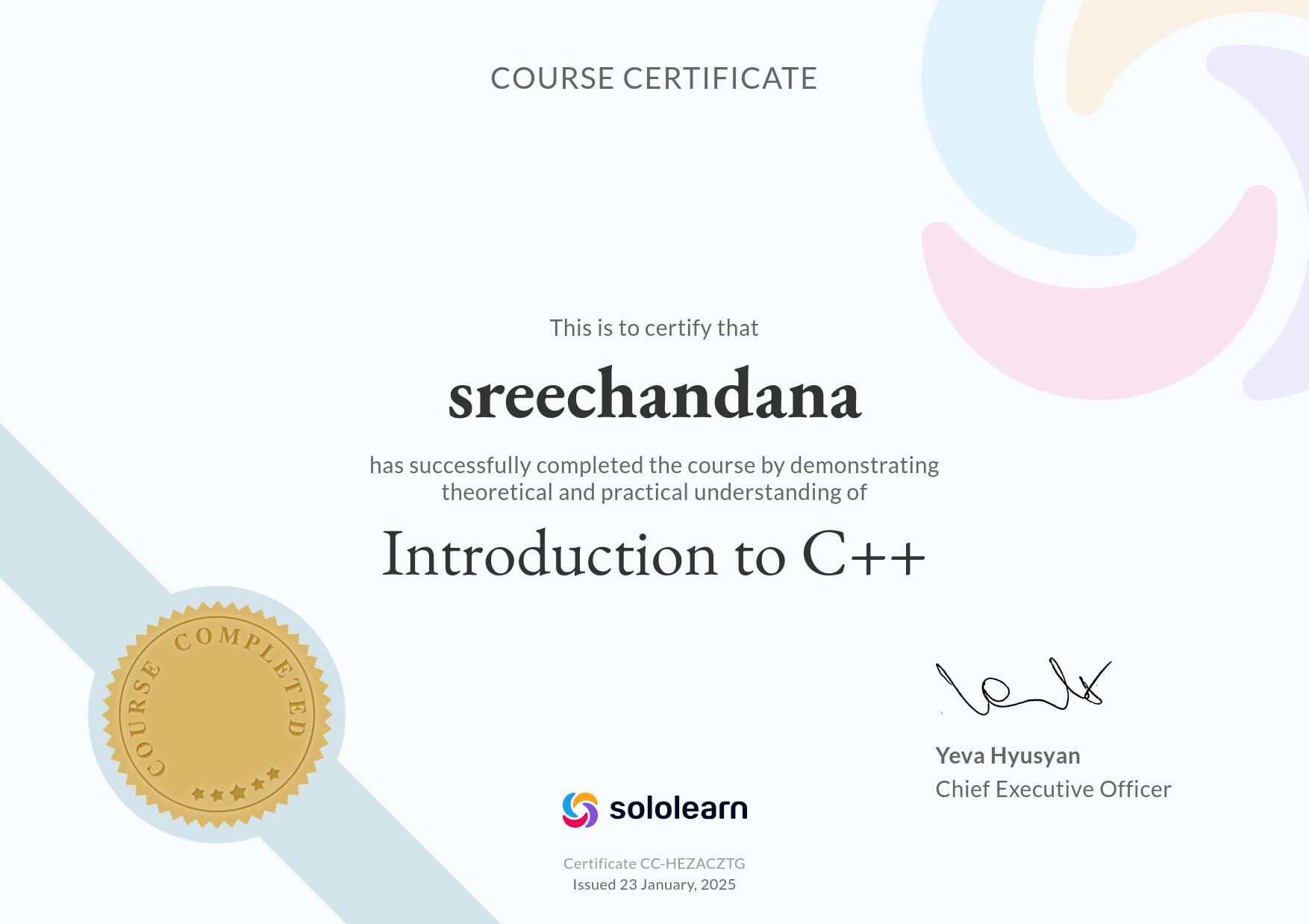 AI Certificate